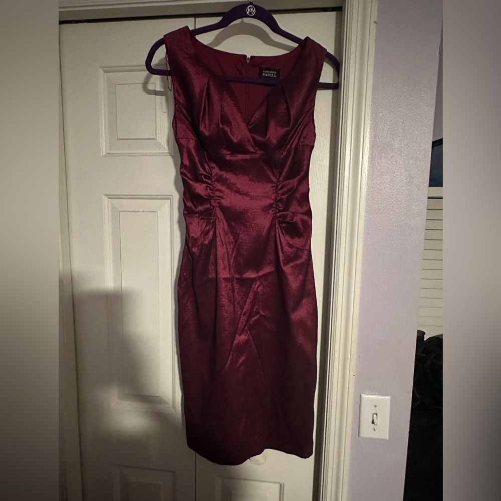 Red dress Adrianna Papell